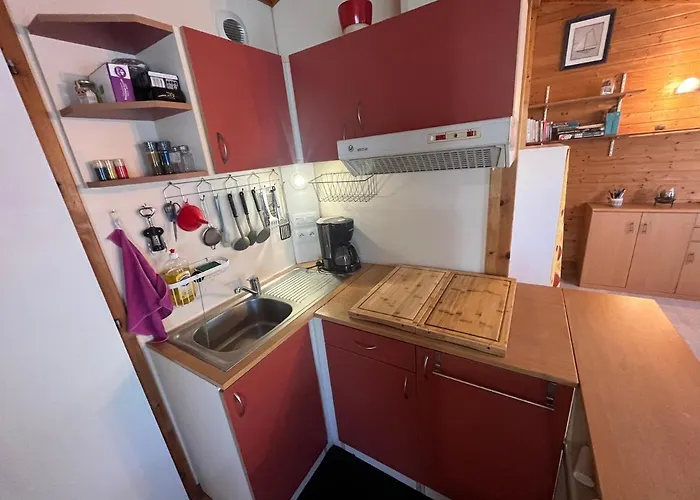 Chalet Agreable En Bord En De Mer.